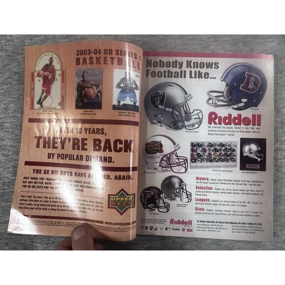 Tuff Stuff Magazine December 2003 Clinton Portis on the Cover Paperback - Picture 2 of 5